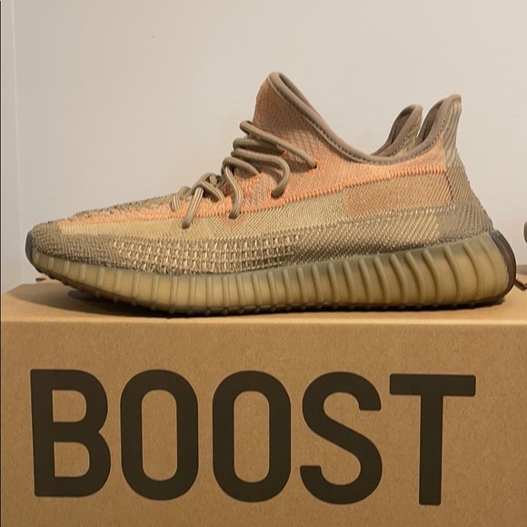 Yeezy Boost 350 Sand Taupe - Picture 3 of 4